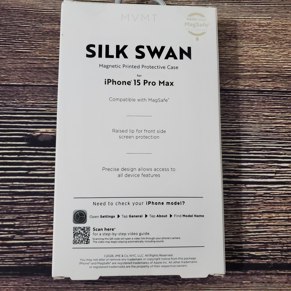 Limited Edition Swan iPhone 15 Pro Max Protective Case Swan Bow Pink New Sealed - Picture 4 of 6